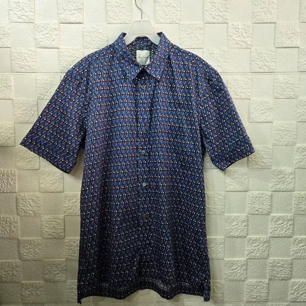 [BUNJANG] Paul Smith Geometric Print Italian Made Men's Shirt / 폴 스미스 (국내택) 신상디자인 새상급
