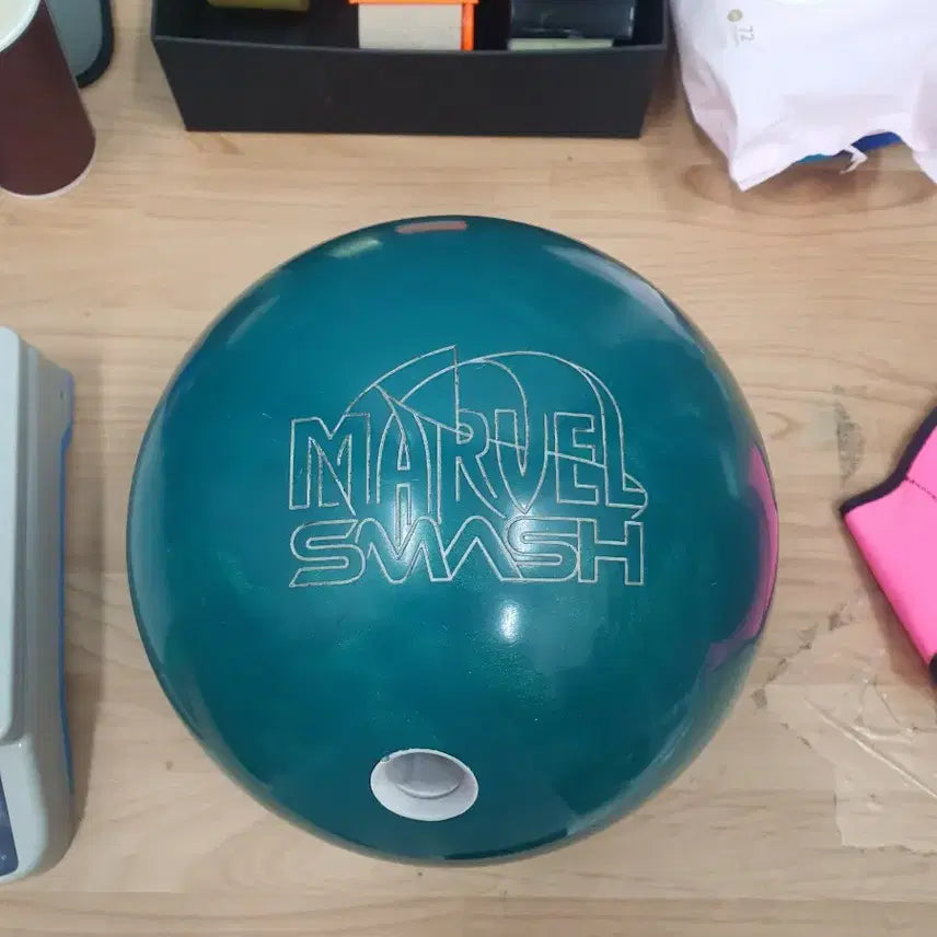 [BUNJANG] Used Bowling Ball Marble Smash 14lb / 중고볼링공 14p 마블스매쉬