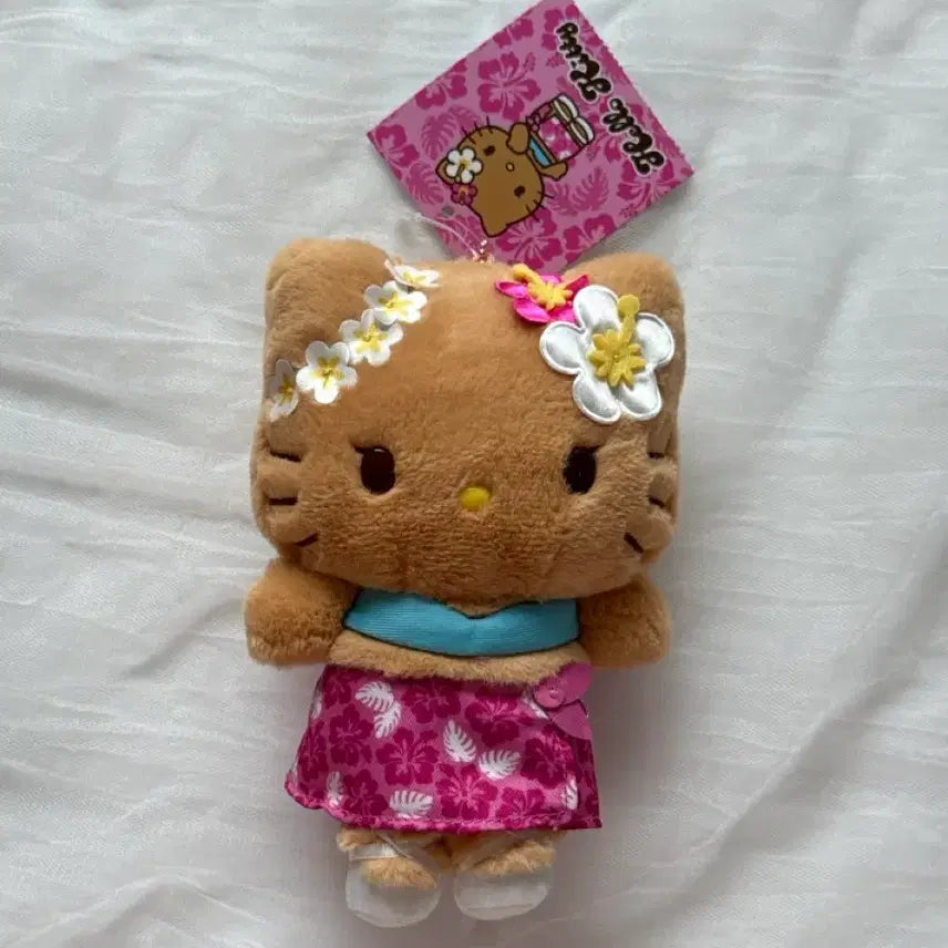 [BUNJANG] Sanrio Original Tokonatsu Vacation Tanning Hello Kitty Mascot / 산리오 오리지널 토코나츠 베케이션 휴가 태닝키티 마스코트