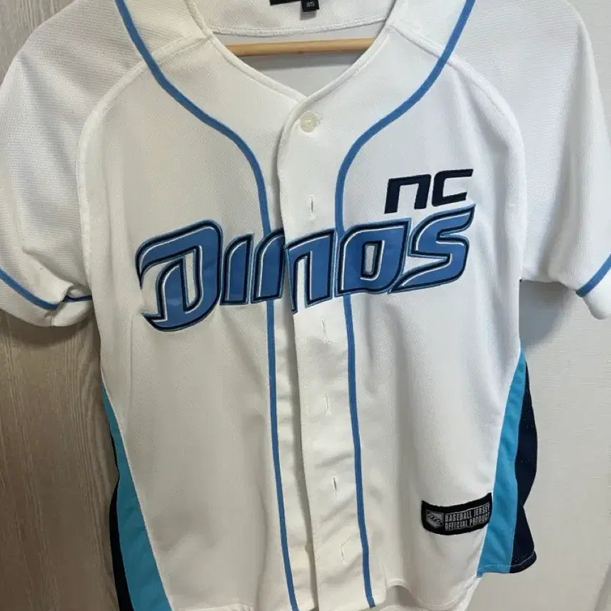 [BUNJANG] NC Dinos Baseball Uniform Sky Blue No Marking Size 85 / Nc다이노스 야구 유니폼 노마킹 하늘 파랑