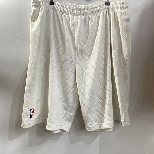 [BUNJANG] NBA Ivory Mesh Basketball Shorts (M) / [NBA] 아이보리 메쉬 농구 반바지 (M) 1.5