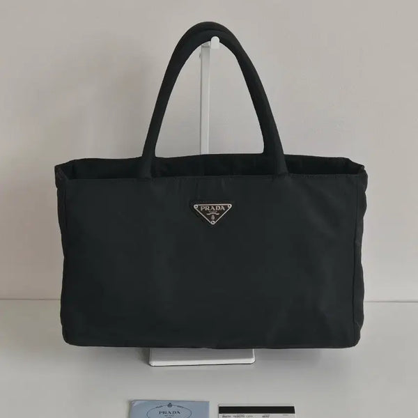 [BUNJANG] PRADA Tessuto City Nylon Tote Bag Black / 프라다 포코노 테수토 시티 나일론 토트백 B6630