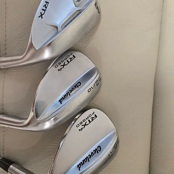 [BUNJANG] Cleveland RTX 4 RTX Deep Forged Wedge Set (48, 52, 56 degrees) - True Temper Dynamic Gold S200 Shaft / 클리브랜드 정품 48도 52도 56도 웨지 판매합니다