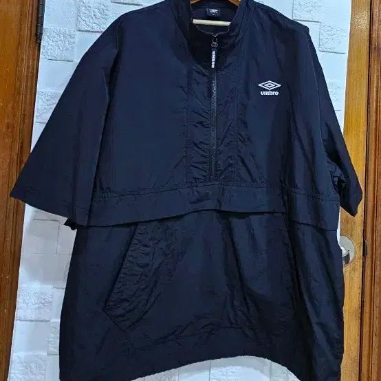 [BUNJANG] Umbro Woven Anorak Black 2XL / 엄브로 우븐 아노락 블랙 2XL