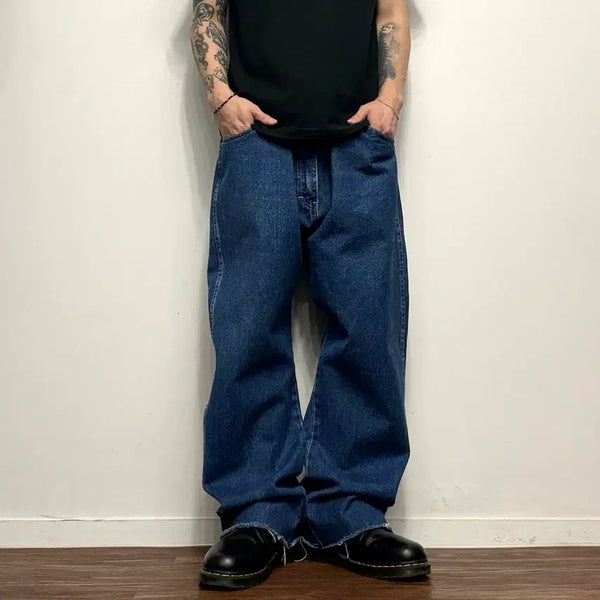 [BUNJANG] Dickies One-Tuck Vintage Baggy Denim Pants / Dickies 디키즈 원턱 빈티지 배기진 데님 팬츠
