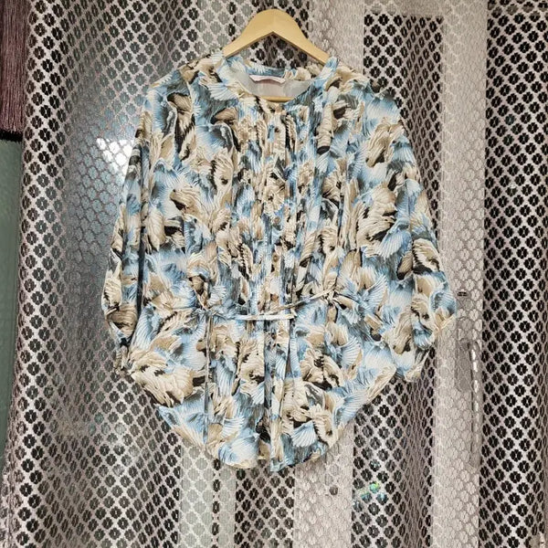 [BUNJANG] Chatelaine Pattern Blouse / 샤틀레인 브랜드의 패턴 블라우스