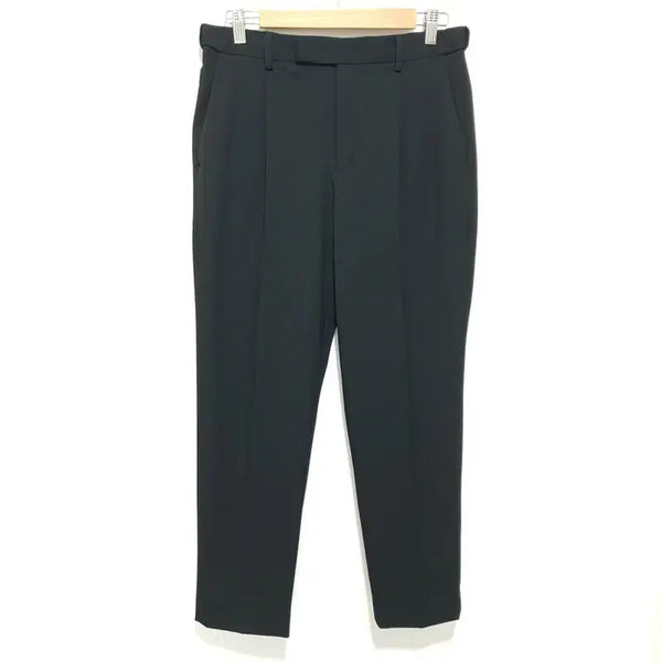 [BUNJANG] Matin Standard Recycled Tapered Fit Hidden Banding Slacks / 무탠다드 그린 리사이클 테이퍼드핏 히든 밴딩 슬랙스 30_M2839