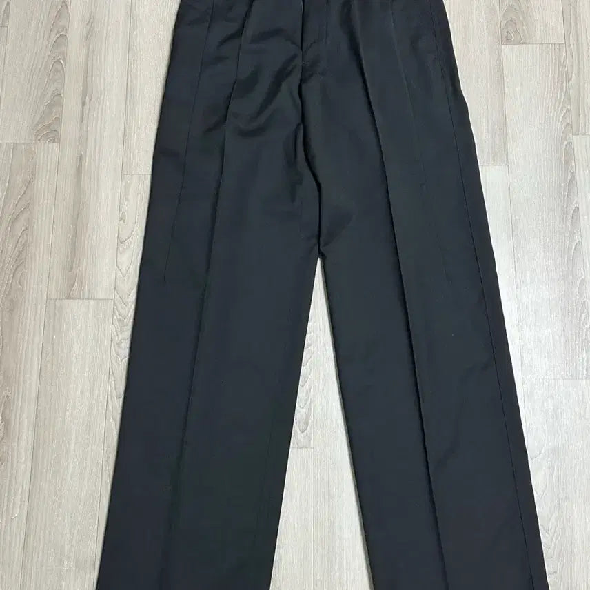 [BUNJANG] Stu Black Slim Fit Slacks Size S / Stu 슬랙스