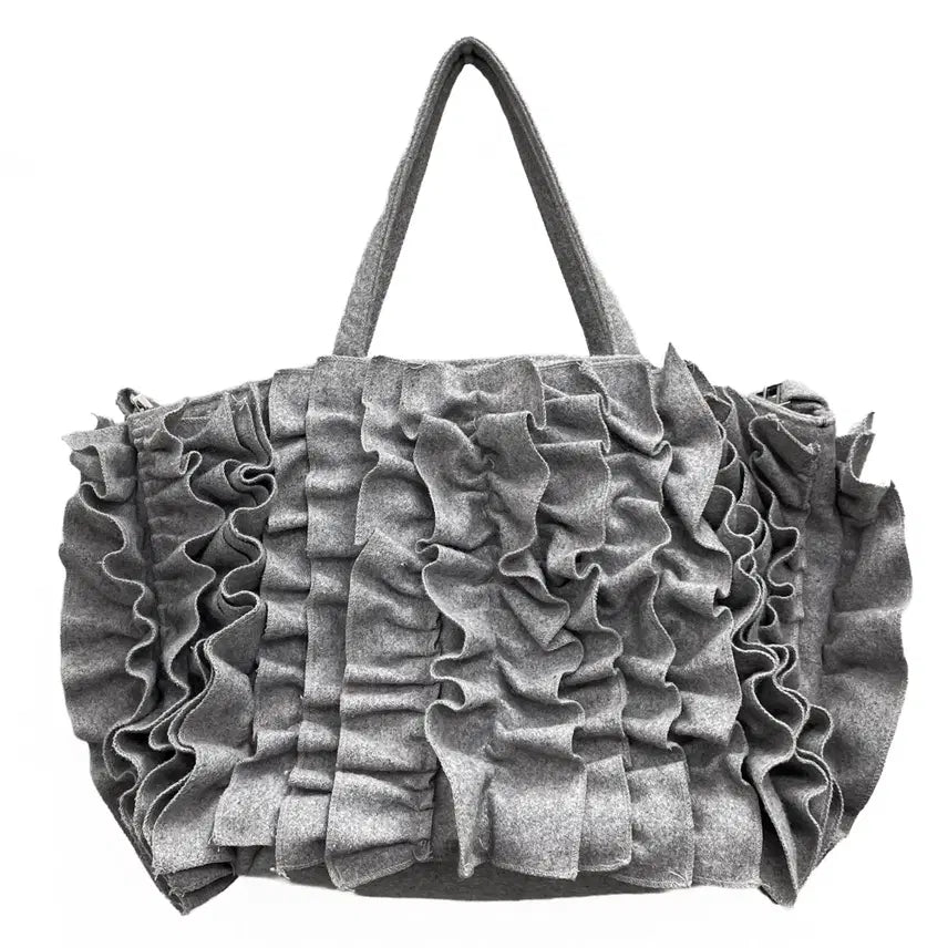 [BUNJANG] Beams Draping Shoulder Bag Gray / 빔즈 (Beams)