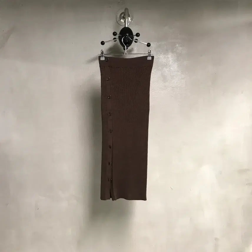 [BUNJANG] MM6 Maison Margiela Knit Skirt Brown S / MM6 마르지엘라 니트 스커트 브라운 S(W)