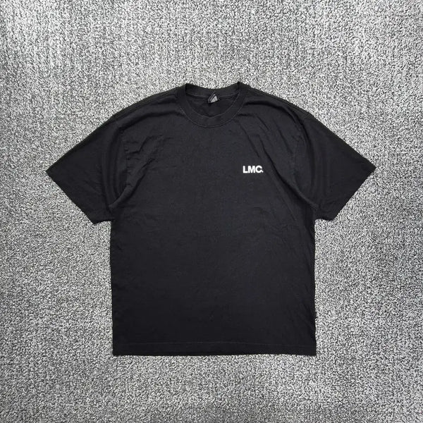 [BUNJANG] Vintage9 LMC Globe Back Logo Oversized T-Shirt / 빈티지9. LMC 지구본 백로고 오버핏 반팔 티셔츠