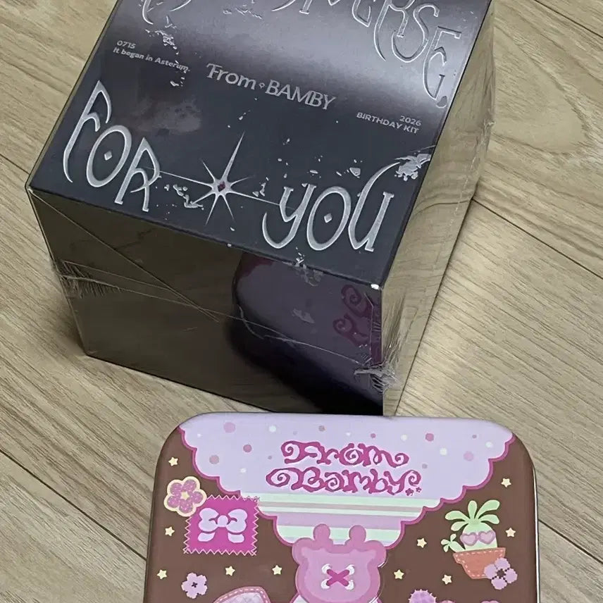 [BUNJANG] PLAVE Bambi Birthday Kit + Tin Case / 플레이브 밤비 생일키트 + 틴케이스