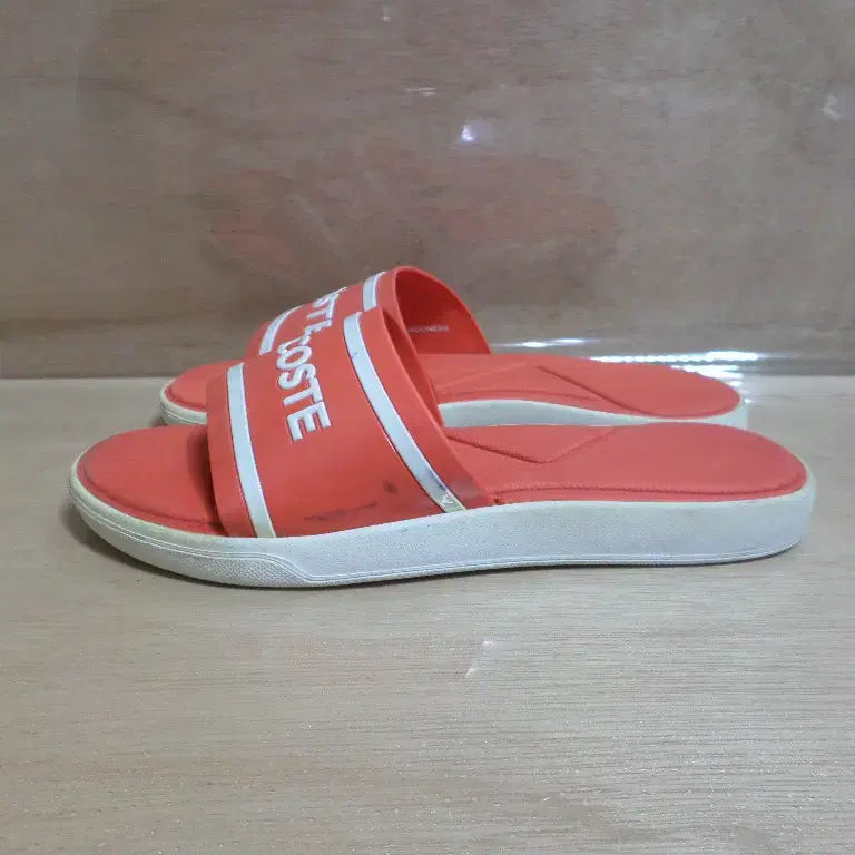 [BUNJANG] Lacoste Slides / 후루룩구제2 240 라코스테 슬리퍼 260710