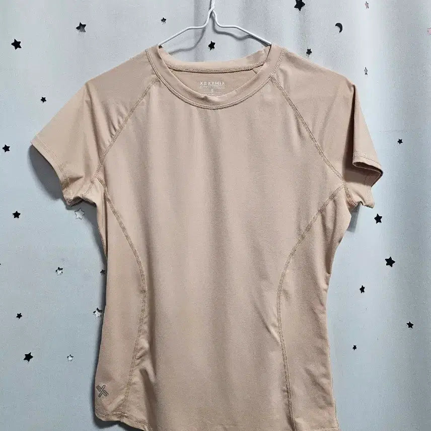 [BUNJANG] Xexymix Short Sleeve T-shirt Pink Beige S / 젝시믹스 반팔티 핑크베이지 s
