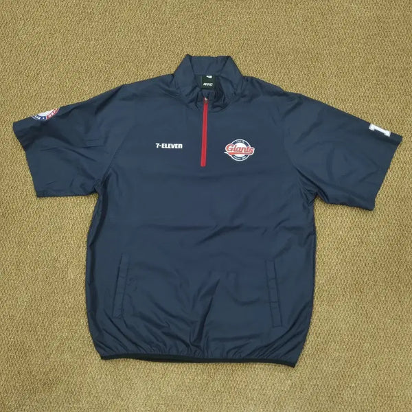 [BUNJANG] Lotte Giants Authentic Short Sleeve Anorak Warm-up No. 1 / 롯데 자이언츠 어센틱 반팔 아노락 웜업 No.1