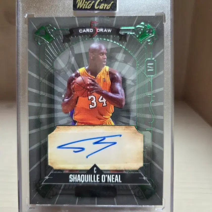 [BUNJANG] 2024 Panini Instant Shaquille O'Neal 1/1 Autograph Card / 2024  와일드카드 샤킬오닐 1/1 마피 친필싸인 오토카드
