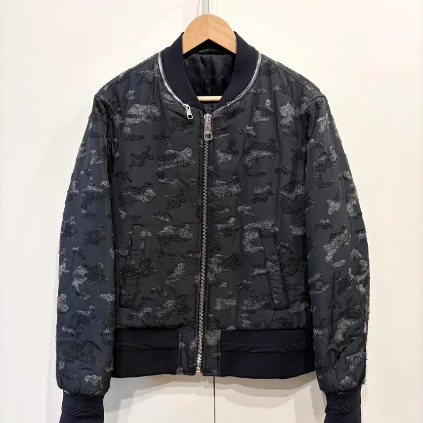 [BUNJANG] Neil Barrett Camouflage Jacquard Blouson Jacket / 닐바렛 카모플라주 자카드 블루종 자켓