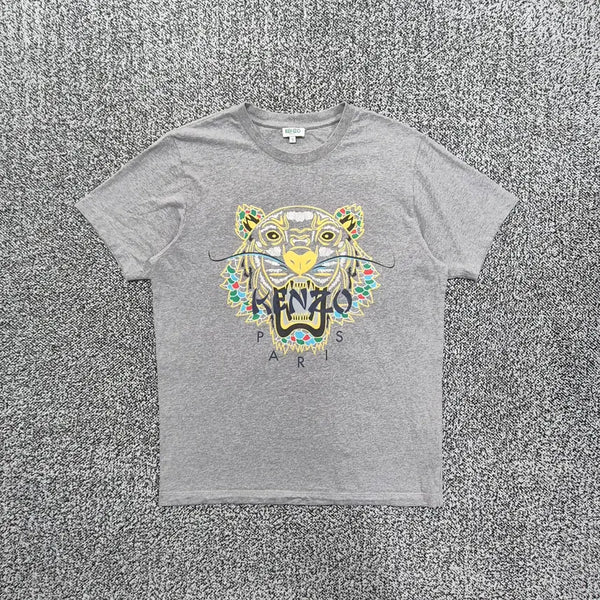 [BUNJANG] Vintage Kenzo Original Tiger Embroidery Logo Short Sleeve T-shirt / 빈티지9. 겐조 KENZO 오리지널 타이거 자수 로고 반팔 티셔츠