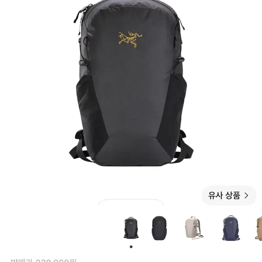 [BUNJANG] Arc'teryx Mantis 16 Backpack Black / 아크테릭스 맨티스 16 백팩 블랙