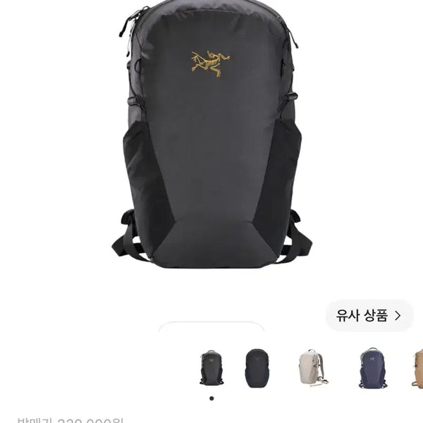 [BUNJANG] Arc'teryx Mantis 16 Backpack Black / 아크테릭스 맨티스 16 백팩 블랙