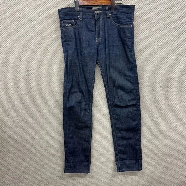 [BUNJANG] PLACK Jeans Berlin Selvage Denim Pants Size 32 / 플랙진 베를린 셀비지 데님 청바지 32인치 D08261