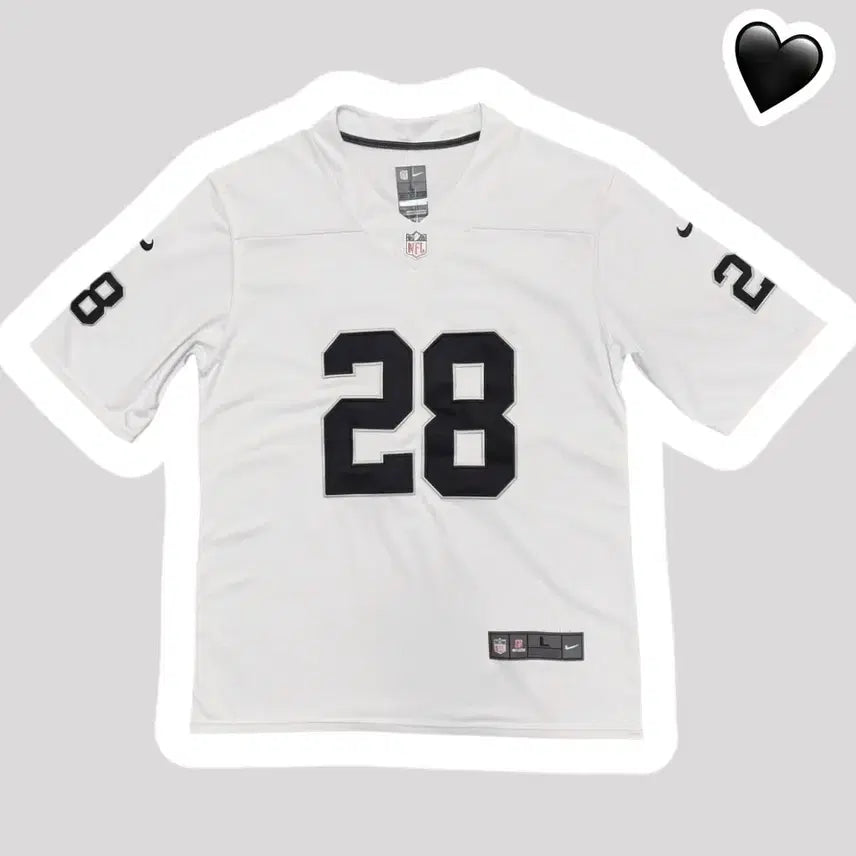 [BUNJANG] Nike Las Vegas Raiders Josh Jacobs Jersey (No. 52) / 나이키 NFL 라스베이거스 레이더스 조시 저지 (No.52)