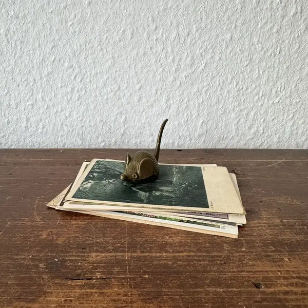 [BUNJANG] Vintage German Brass Mouse Figurine / 독일)빈티지 브라스 쥐