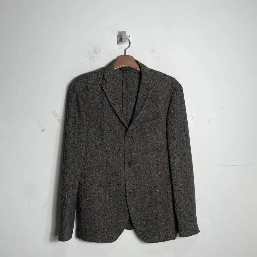 [BUNJANG] Calvin Klein Collection Herringbone Blend Jacket / 캘빈클라인 컬렉션 혼방 헤링본 자켓