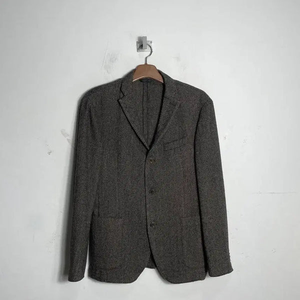 [BUNJANG] Calvin Klein Collection Herringbone Blend Jacket / 캘빈클라인 컬렉션 혼방 헤링본 자켓