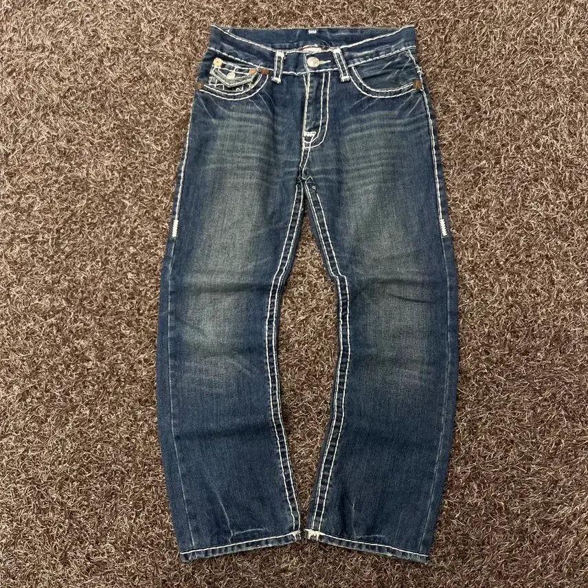 [BUNJANG] True Religion Billy Super T Wash Bootcut Denim Pants / 32 트루릴리전 부츠컷 빌리 슈퍼티 워싱 데님 팬츠
