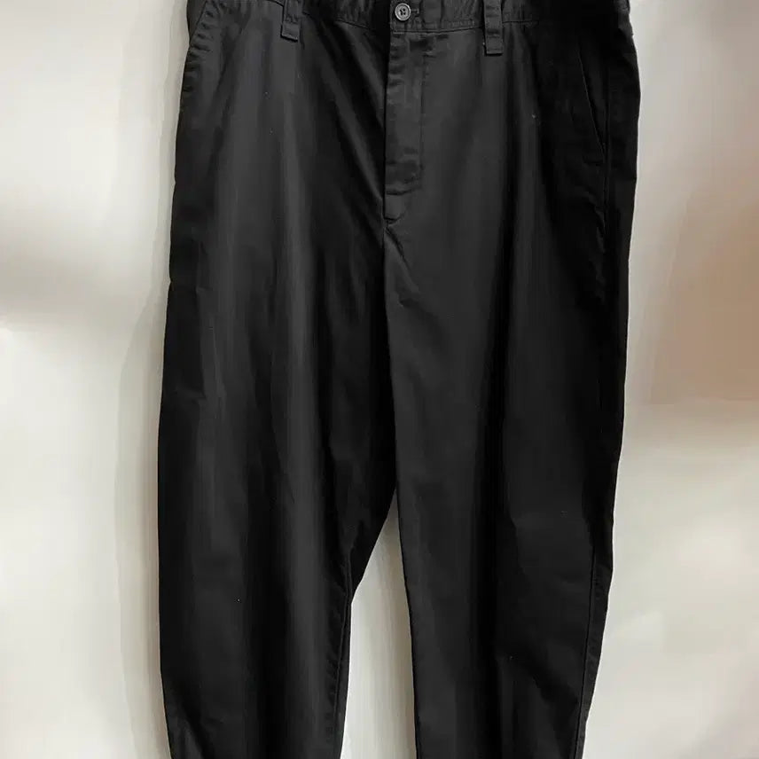 [BUNJANG] Uniqlo Black Wide Chino Pants 2.0 (XL) / [(105/XL)] 블랙 와이드 치노팬츠 2.0