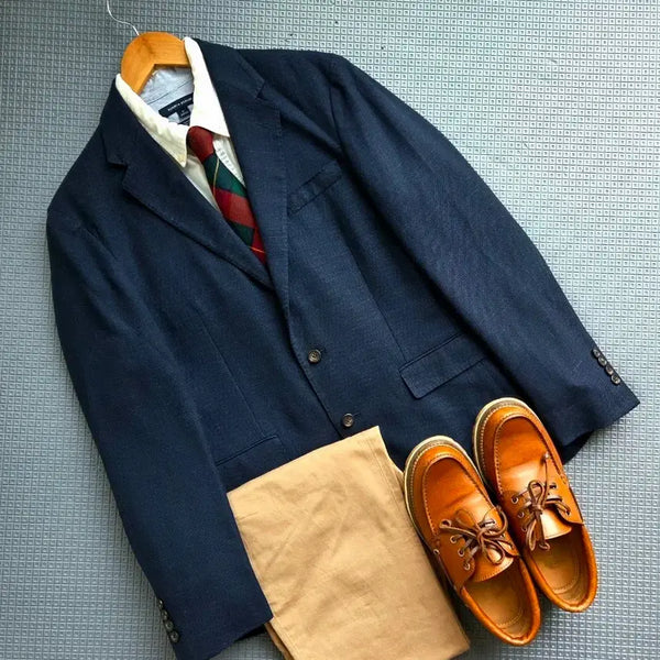 [BUNJANG] Polo Ralph Lauren New Label Portugal Heritage Navy Jacket / 폴로 랄프로렌 신형라벨 포루투칼 헤리티지 네이비 자켓
