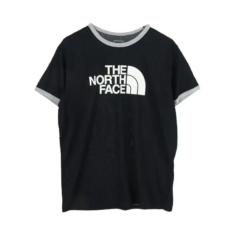 [BUNJANG] The North Face Men's Large Poly Big Logo Ringer T-Shirt / 노스페이스 (MEN - L) 폴리 빅로고 링거 반팔 티셔츠