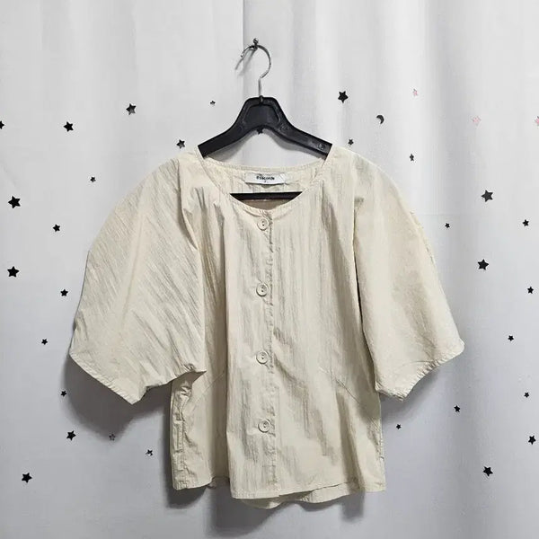 [BUNJANG] 8 Seconds Cream Color Shirt New / 에잇세컨즈 크림색 셔츠 새상품 F