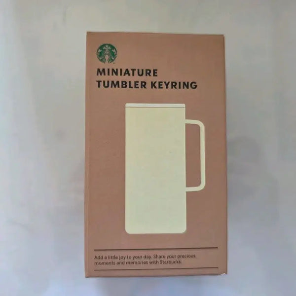 [BUNJANG] Starbucks Miniature Tumbler Keychain Yellow / 스타벅스 미니어처 텀블러 키링 옐로우