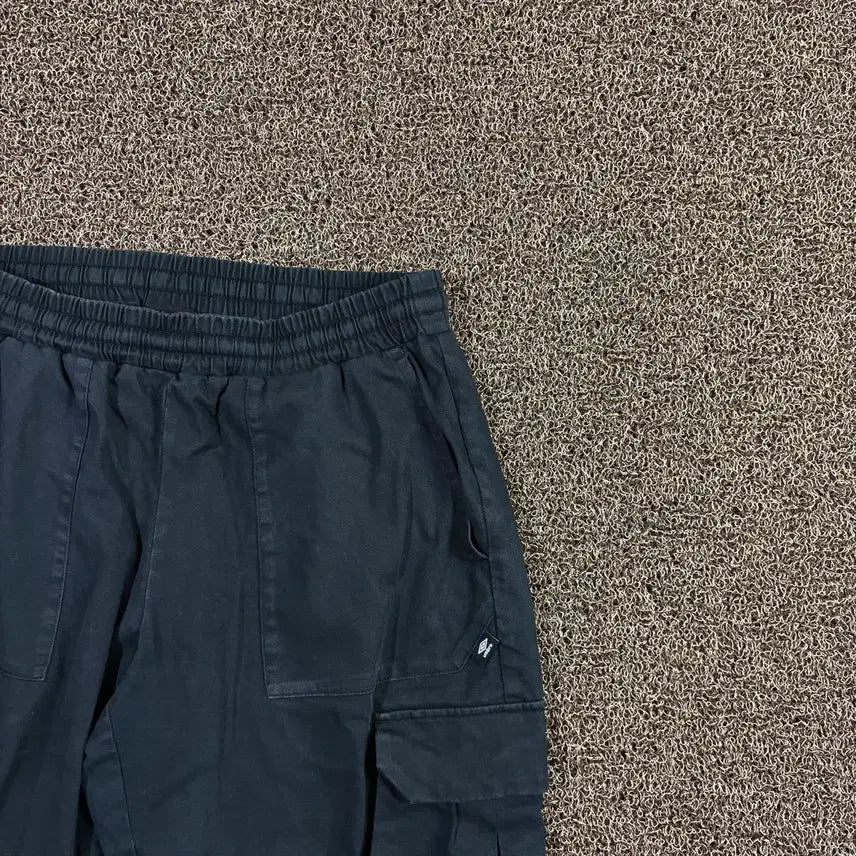 [BUNJANG] Umbro Cargo Black Jogger Pants / 엄브로 카고 블랙 조거팬츠
