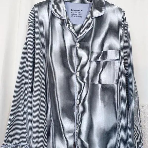[BUNJANG] Beanpole Striped Nightwear Setup Size 77 (Large) / (셋업)빈폴  나이트웨어 스트라이프 셋업77사이즈 (라지)