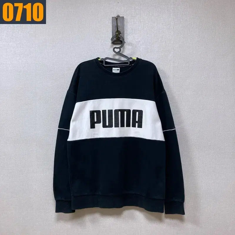 [BUNJANG] Puma Big Logo Sweatshirt T-shirt / 100 PUMA 퓨마 빅로고 맨투맨 티셔츠