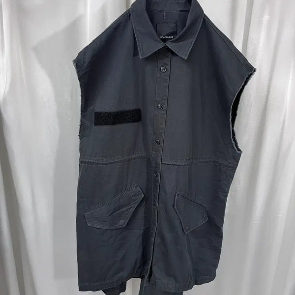 [BUNJANG] JEANASIS Military Cotton Jacket / JEANASIS 밀리터리