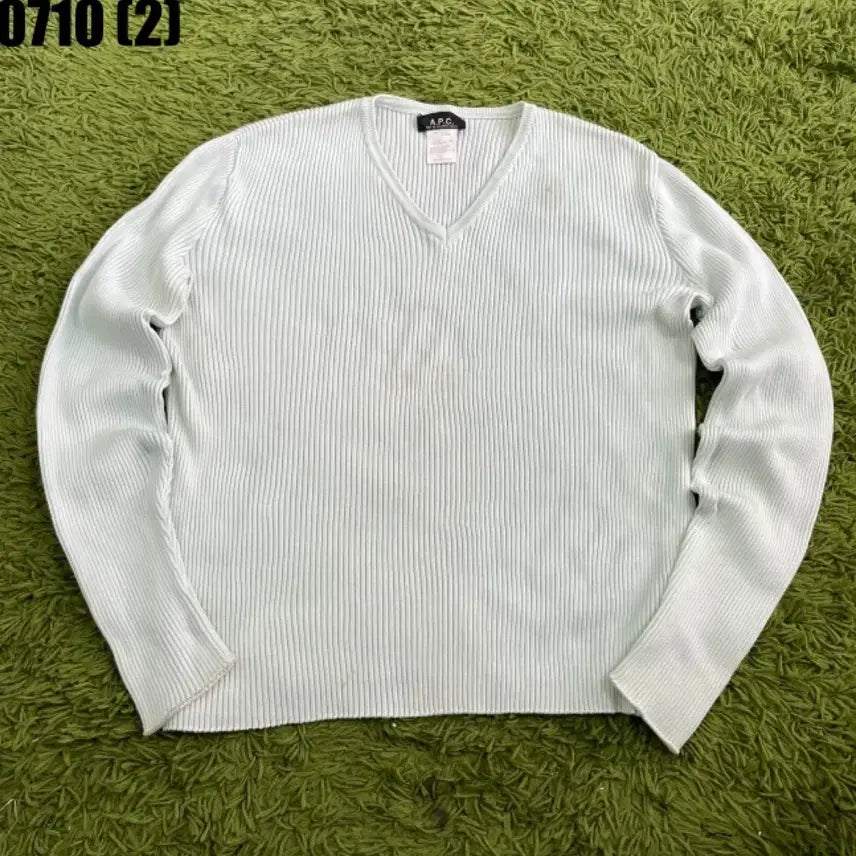 [BUNJANG] A.P.C. Mint Knit Sweater / A.P.C. 니트 스웨터 민트