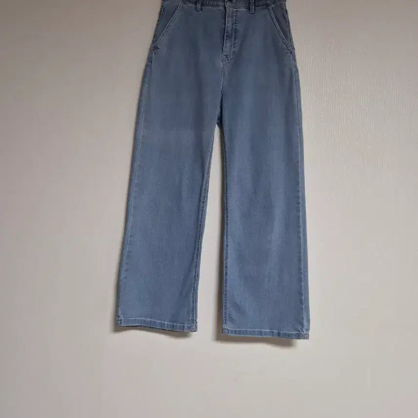 [BUNJANG] LCIENTO 2021 All-Band Denim Wide Pants / 라씨엔토2021올밴딩 데님 와이드팬츠28신축성