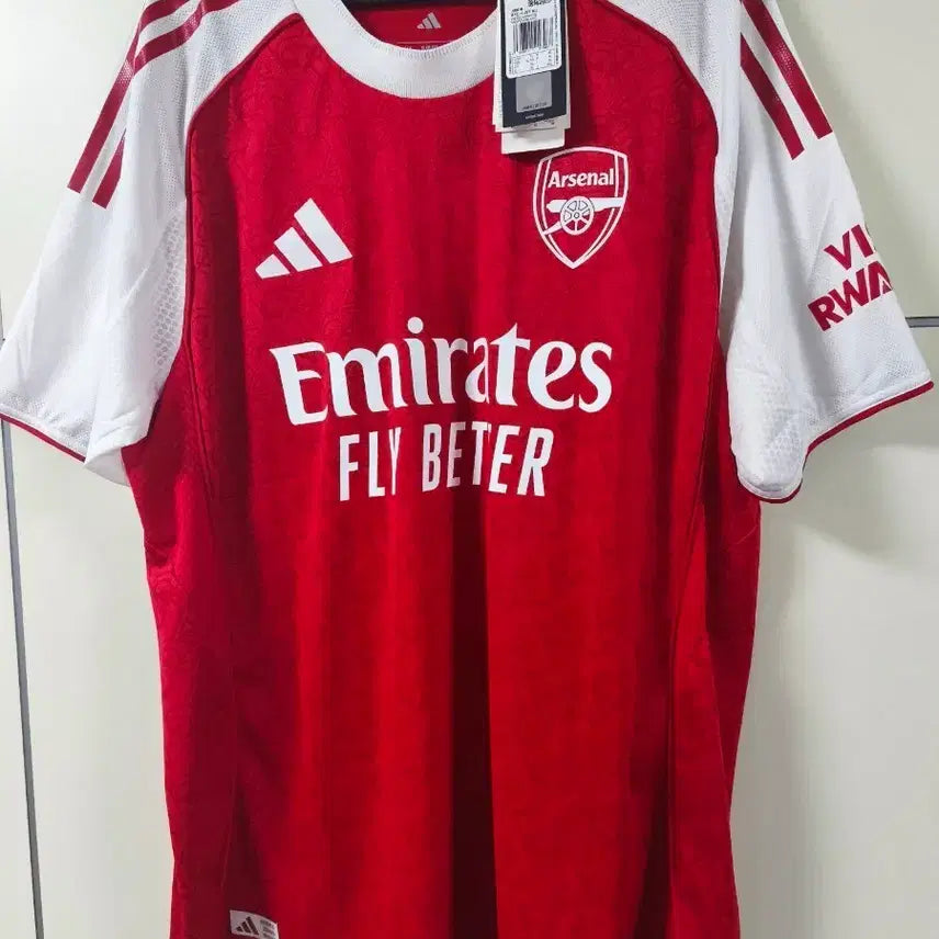 [BUNJANG] Arsenal 25/26 Authentic Home Jersey XL (Fits 2XL) / 25-26 어센틱 아스날 홈 저지 국내 2XL