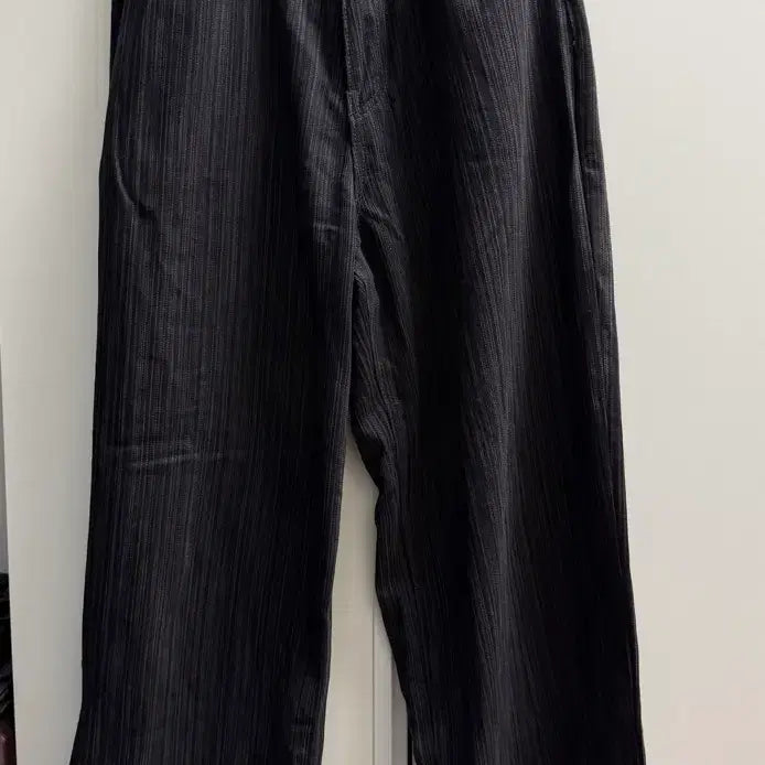 [BUNJANG] Picky Society Black Stripe Pants M / 피키소사이어티 블랙 스트라이프 팬츠M