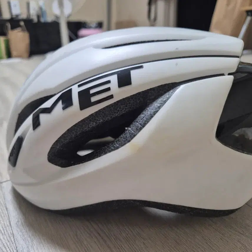 [BUNJANG] MET Helmet L Size White / MET 헬멧