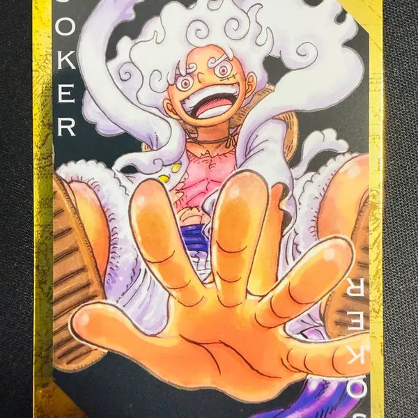 [BUNJANG] One Piece Limited Edition Gold Trump Card [Nika Joker 2] / [등급용/최상급] 2024 원피스 한정 황금 트럼프 카드 [니카 조커2]