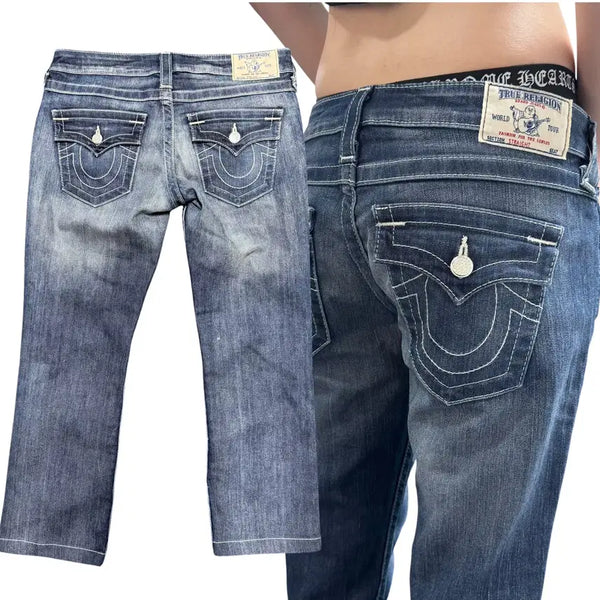 [BUNJANG] True Religion Women's Capri Pants / 우먼 트루릴리전 카프리팬츠 (No.61)