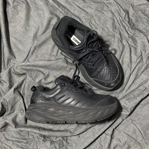 [BUNJANG] Hoka One One Women's Bondi SR Black Black Running Shoes Size 7 / HOKA ONE ONE Women's Bondi SR Sz 7(240)