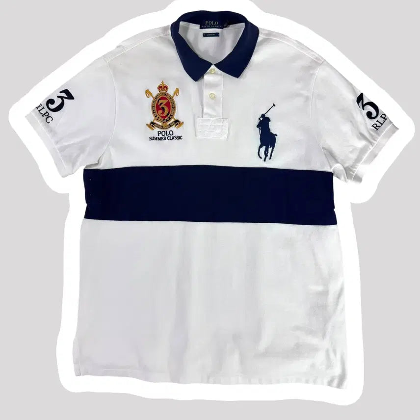 [BUNJANG] Polo Ralph Lauren Chief Keef Short Sleeve Polo T-Shirt XL / 신형 폴로 랄프로렌 치프키프 반팔카라티 (No.65)