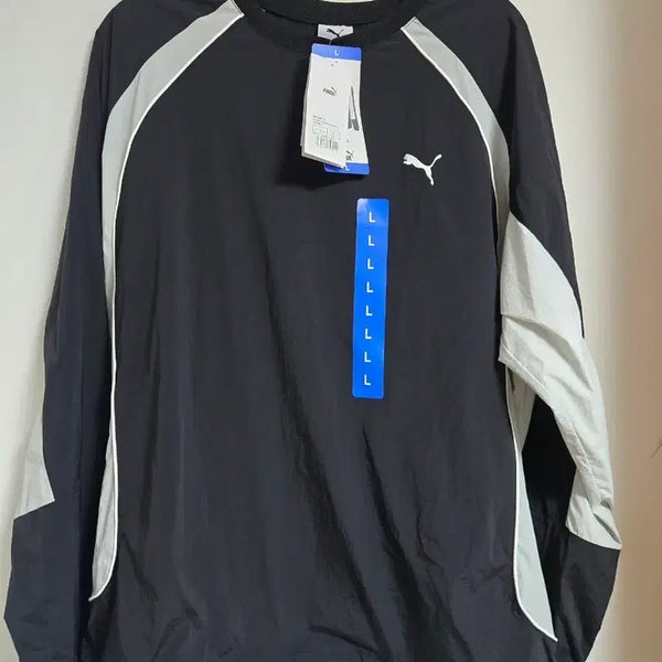 [BUNJANG] Puma Woven Windbreaker Black L / 정품 새상품 푸마 우븐 바람막이 블랙 L