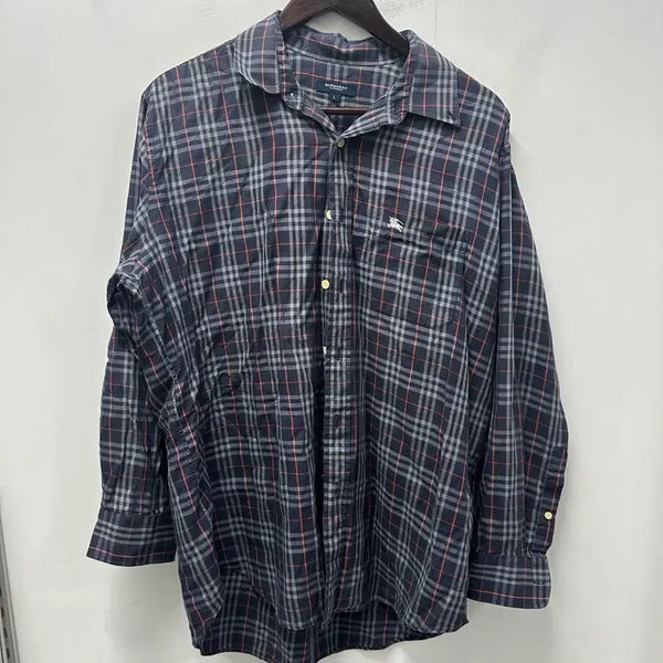 [BUNJANG] Burberry Check Shirt Size 100 / <만원빈티지 최저가>버버리 체크 셔츠 100